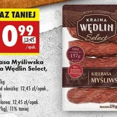 Kiełbasa myśliwska Kraina Wędlin: Czy to hit z Biedronki? Recenzja