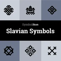 Kolekcja symboli, które mogą być inspiracją dla słowiańskich tatuaży. Geometryczne wzory o głębokim znaczeniu.