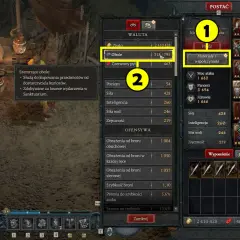 Diablo 4: 318/795 obole, waluta do kupowania kuriozów i przedmiotów.