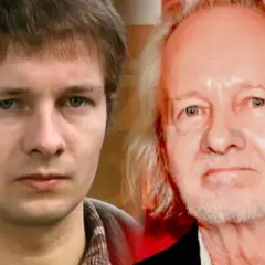 Młody i starszy mężczyzna, obsada serialu "Daleko od szosy".