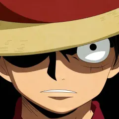Luffy mit seinem Strohhut, bereit für neue Abenteuer und die Jagd nach den One Piece Kopfgeldern.