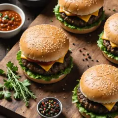 Sekret smaku: Jak przyprawić mięso na burgery, by były soczyste?