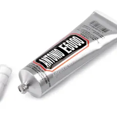 Tubka kleju Antonio E6000, idealna jako klej do metalu. Wodoodporny, wielofunkcyjny, szybkoschnący.