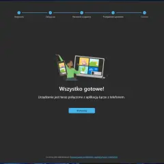 Ukończono parowanie urządzenia z aplikacją Łącze z telefonem w systemie Windows. Teraz możesz cieszyć się pełną integracją.