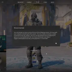 Komunikat "Disconnected: system VAC nie mógł zweryfikować sesji gry" blokuje dostęp do serwerów.