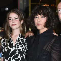 Natalia Kukulska z dziećmi: synem Janem i córką Anną, oraz mężem Michałem Dąbrówką.