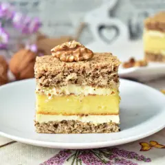 Przepis na ciasto orzechowe siostry Anastazji, które zachwyca smakiem