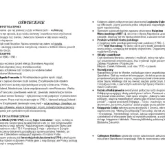 Oświecenie – nazwa epoki, która przyniosła światło rozumu i wiedzy, odrzucając mrok.