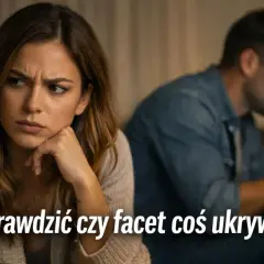 Zmartwiona kobieta patrzy w bok, podczas gdy mężczyzna zapatrzony w telefon. Czy on jest tym, kto cię kocha, ale to ukrywa?