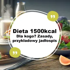 Zdrowe śniadanie i obiad to klucz do sukcesu w diecie 1500 kcal. Zobacz, jak skomponować posiłki.
