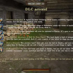 Aktywowano DLC! Poznaj historie "Skarby Przeszłości", "Z Popiołów", "Turniej", "Amory Sir Hansa Capona", "Bandę Bękartów" i "Los Kobiety".
