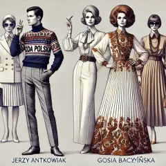 Elegancka kolekcja od polscy projektanci mody: Jerzy Antkowiak, Gosia Baczyńska i Gosia Baczyńska.