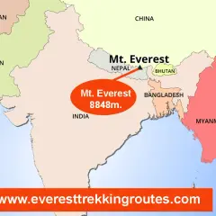 Gdzie leży Mount Everest? Nepal i Chiny dokładna lokalizacja