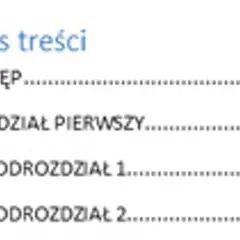Jak zrobić automatyczny spis treści w Wordzie | Poradnik 2025