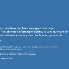 :( Błąd krytyczny Windows 11, trwa zbieranie danych. Komputer restartuje się.