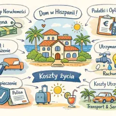 Koszty życia w Hiszpanii: zakup domu, remont, ubezpieczenie, podatki, rachunki, transport. Wszystko, co musisz wiedzieć o cenach.