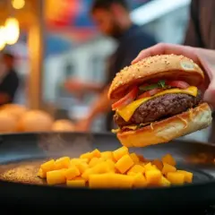 Co możemy znaleźć w burgerze? Odkryj zaskakujące składniki!