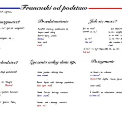 Francuskie zwroty: "Jak się masz?" - "Comment ça va?". Podstawowe pytania i odpowiedzi, powitania i pożegnania.