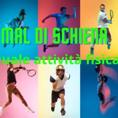Atleti in azione: basket, tennis, ginnastica, football americano. Quale sport per schiena?