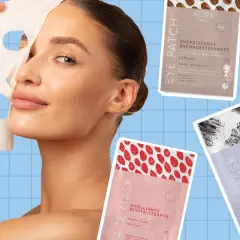 Dopo la maschera in tessuto, il viso è pronto per essere lavato. Prodotti Astra Skin per una pelle radiosa.