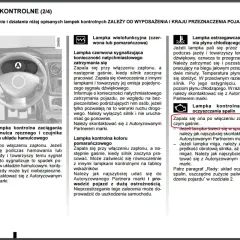 Kontrolka awarii elektroniki silnika Dacia zapala się po włączeniu zapłonu, a następnie gaśnie. Jeśli świeci się ciągle, skontaktuj się z serwisem.