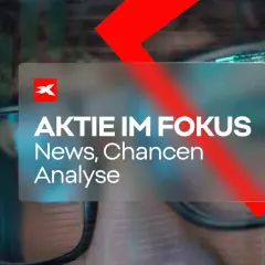 Aktie im Fokus: News, Chancen, Analyse. Ein roter Pfeil deutet auf die rtx aktie.