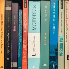 Książki z listy top książki wszechczasów: "Moby Dick", "Odyseja", "Reservatório 13" i inne.