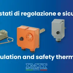 Termostati di regolazione e sicurezza, componenti essenziali per la tua caldaia.