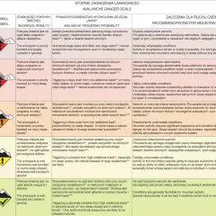Stopnie zagrożenia lawinowego: poziom 3 (znaczny) oznacza umiarkowane lub słabe wiązanie pokrywy śnieżnej, lawiny możliwe przy małym obciążeniu.