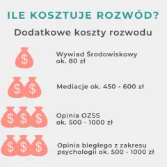 Koszty adwokata rozwodowego: Ile zapłacisz i jak zaplanować budżet?
