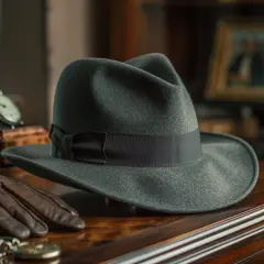 Homburg kapelusz - Elegancki dodatek do męskiej garderoby na każdą okazję