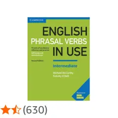 Copertina del libro "English Phrasal Verbs in Use: Intermediate", utile per imparare i phrasal verbs più usati B2.
