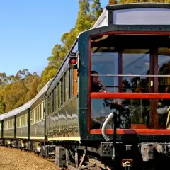 Luksusowy pociąg Rovos Rail w malowniczej scenerii. Sprawdź rovos rail ceny i zaplanuj niezapomnianą podróż!