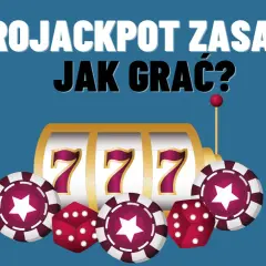 Zasady gry w Eurojackpot: automat z trzema siódemkami, żetony i kości.