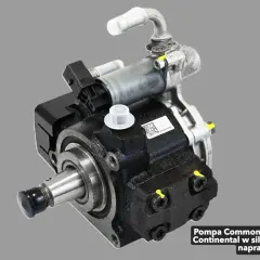 Pompa wtryskowa common rail diesel Siemens/Continental. Kluczowy element układu paliwowego.