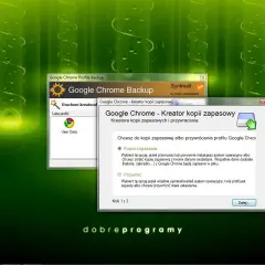 Kreator kopii zapasowej Google Chrome pozwala na tworzenie kopii danych przeglądarki.