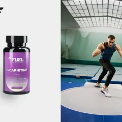 Suplement diety L-karnityna 600 mg. Kiedy brać? Idealny dla sportowców, jak ten kulomiot, by wesprzeć formę.