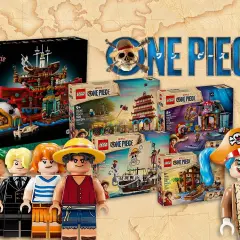 LEGO One Piece 2026: Strohhutpiraten-Sets mit dem Schiff Baratie, Buggy und mehr.