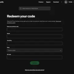 Aktywacja Spotify Premium: Wpisz kod w 2 minuty!