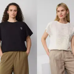 T-Shirts Damen: Trends 2025, Passformen & die besten Materialien