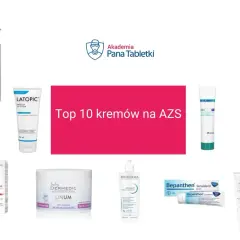 Jakie emolienty na AZS? Zobacz top 10 produktów do pielęgnacji skóry atopowej, w tym kremy i balsamy od La Roche-Posay, Bioderma, Avene.