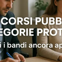 Concorsi pubblici per categorie protette: tutti i bandi ancora aperti per garantire i diritti sul posto di lavoro.