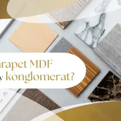 Wybór materiału na parapet: MDF czy konglomerat? Próbki różnych wykończeń okiennych.
