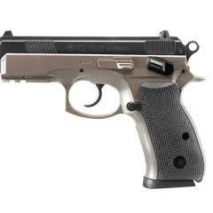 Pistola CZ 75 D Compact ASG, una de las réplicas de armas airsoft más detalladas.
