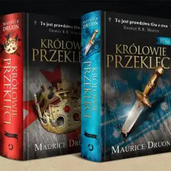 Książki historyczne dla młodzieży: "Królowie Przeklęci" Maurice'a Druona, z koroną i sztyletem, zapraszają do epickiej podróży.