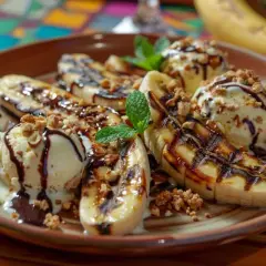 Desserts banane-chocolat: 15 recettes irrésistibles et faciles à faire