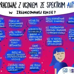 Wskazówki dla nauczycieli: jak pracować z uczniem ze spektrum autyzmu, by uniknąć efektu choroby sieroczej. Wizualizuj treści, stosuj pozytywne wzmocnienia.
