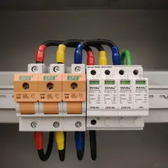 Ogranicznik przepięć B+C, czyli co to znaczy? To zabezpieczenie instalacji elektrycznej przed nagłymi skokami napięcia, chroniące sprzęt.