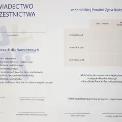 Ślub kościelny: Zaświadczenie z poradni życia rodzinnego bez stresu