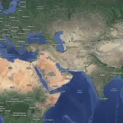 Gdzie jest Arabia Saudyjska? Na mapie świata, między Morzem Czerwonym a Zatoką Perską, na Bliskim Wschodzie.